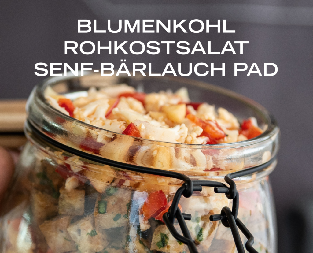 Blumenkohl Rohkostsalat » Vegetarisches Rezept von Hermann.BIO