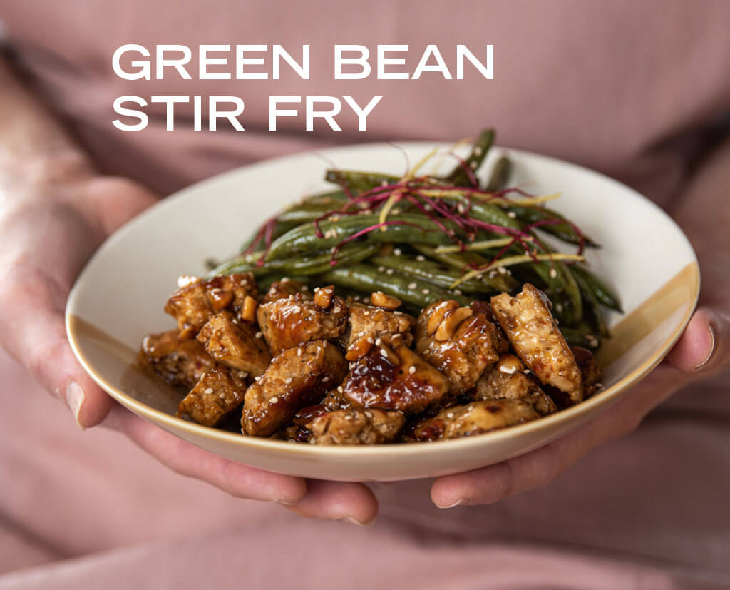 Green Bean Stir Fry » Vegetarisches Rezept von Hermann.BIO