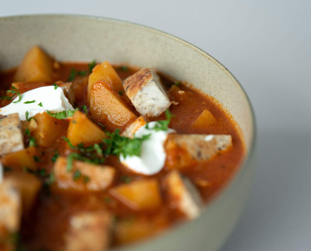 Kartoffel Gulasch » Vegetarisches Rezept von Hermann.BIO