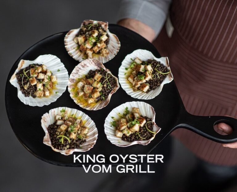 King Oyster vom Grill