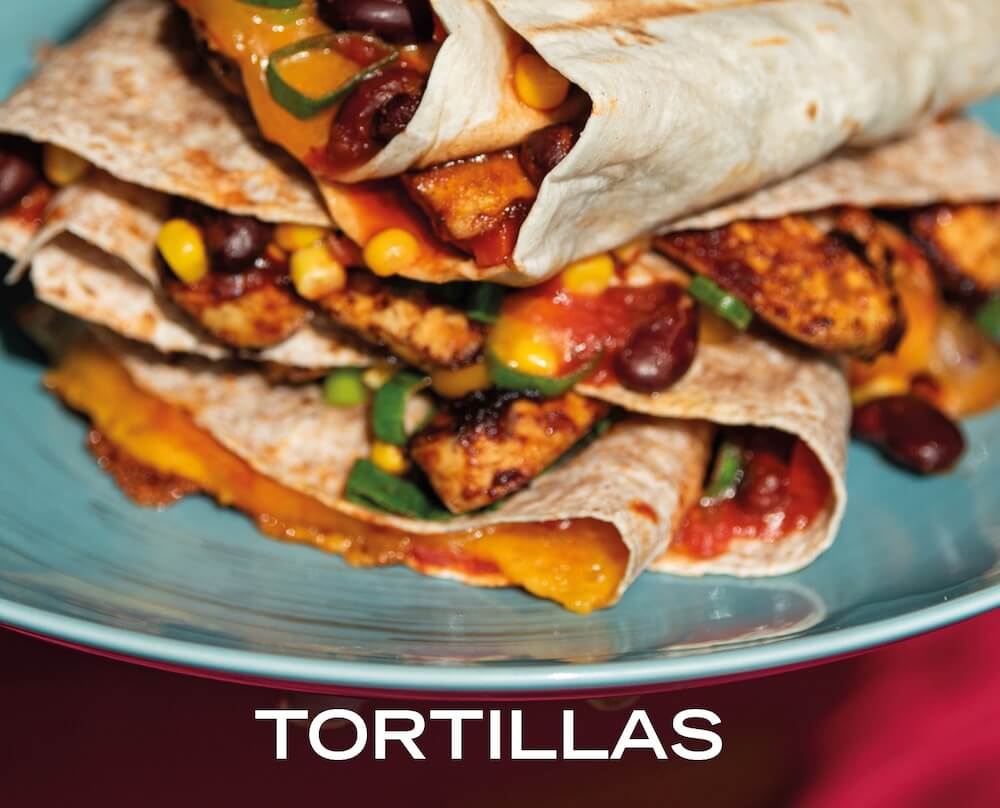 Tortillas aus dem Kontaktgrill » Vegetarisches Rezept